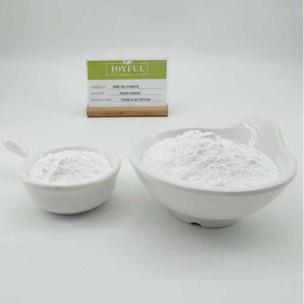 ODM Zinc Glycine White Crystalline Powder Fortifier Cas 14281-83-5