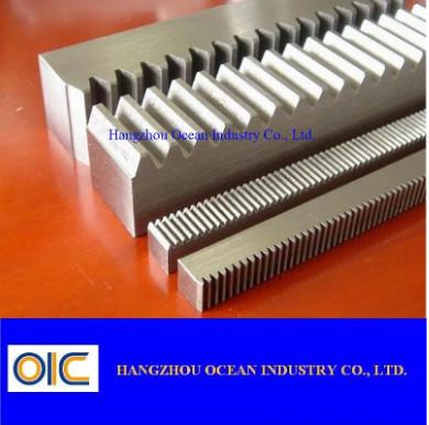 20mm Straight Tooth Profile Industrial Sliding Gate Motor Gear Racks Module 1 Black Oxide
