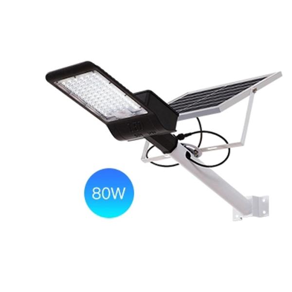 Aluminium Bridgelux 80 Watt Solar LED Street Light For Commercial