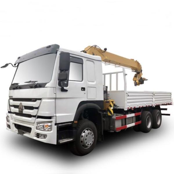 SINOTRUK HIAB 10ton Truck Mounted Crane With High Lifting Height