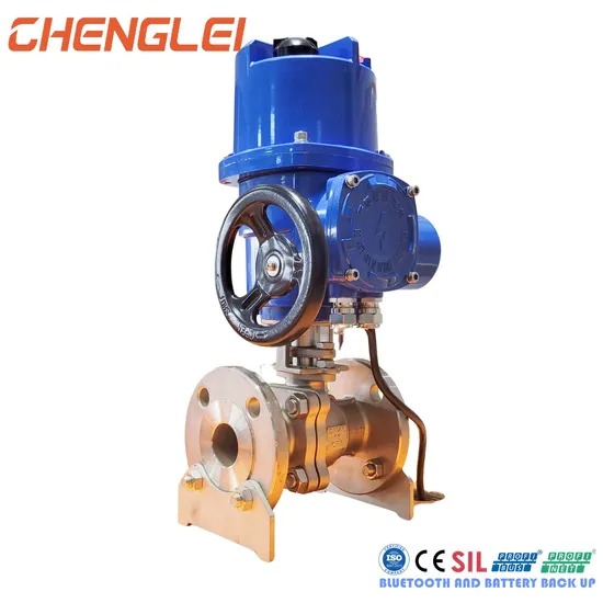 CE Certified IP65 Rated Large High Force Multi Flange Electric Rotary Actuator