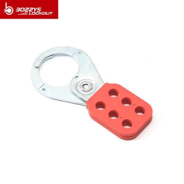 Durable PA Coated Brady Lockout Hasp , Easy Operate Dual Padlock Hasp