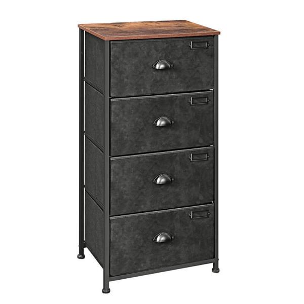 Metal Frame Chest of Drawer, Chest of Drawer for Sale, Dress with Fabric Drawer, Storage Organizer, ULVT04H