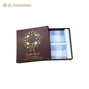 Emballage XL Emballage personnalisé Boîtes de luxe Emballage cadeau Emballage industriel Logo personnalisé Conception d'estampage à chaud Carré Boîte de papier cosmétique Emballage avec couvercle et boîte de base
