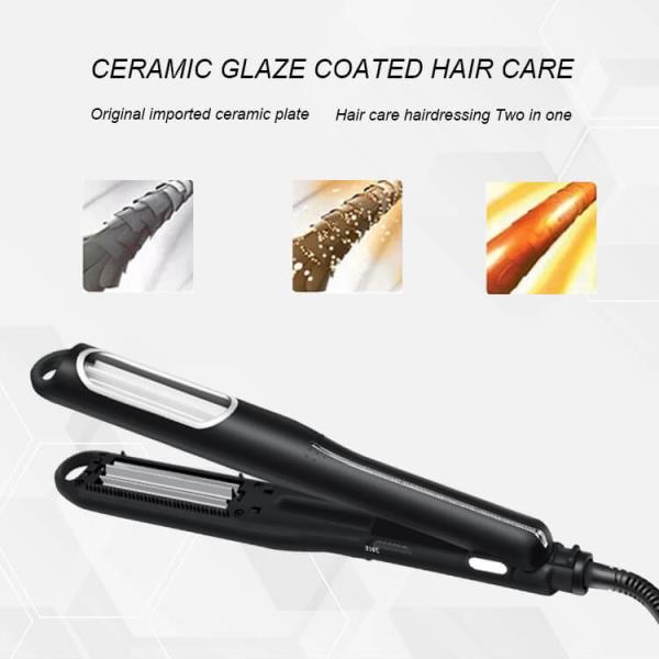 Утюг волос мини турмалина топления PTC раскручивателей перемещения автоматический гофрируя