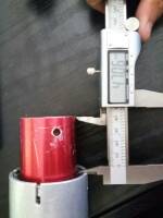 50mm High Power Ultrasound Converter With 2 Ceramic Chips Replacement Dukane 110-3122 transducer