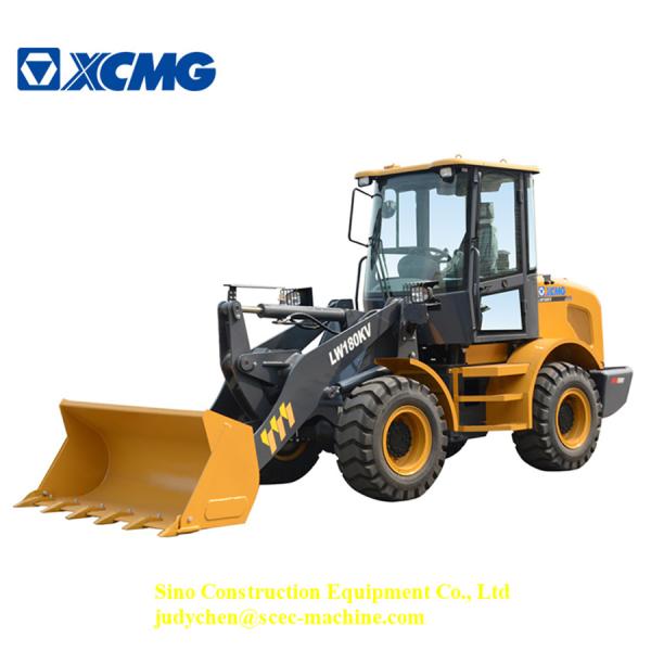 Road Construction Equipment XCMG Wheel Loader LW180KV Rated Loading 1800kgs