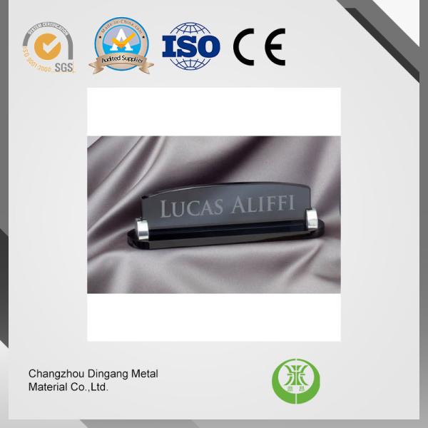 Ennegrezca la hoja de aluminio anodizada del espejo para la placa de aluminio de la hebilla/el exterior de la construcción