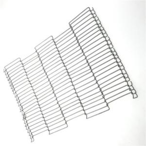 High Temperature Resistance 1.0mm-3.0mm Wire Flat Flex Stainless Steel Conveyor Belt for Food Processing