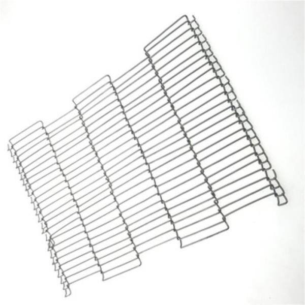 High Temperature Resistance 1.0mm-3.0mm Wire Flat Flex Stainless Steel Conveyor Belt for Food Processing