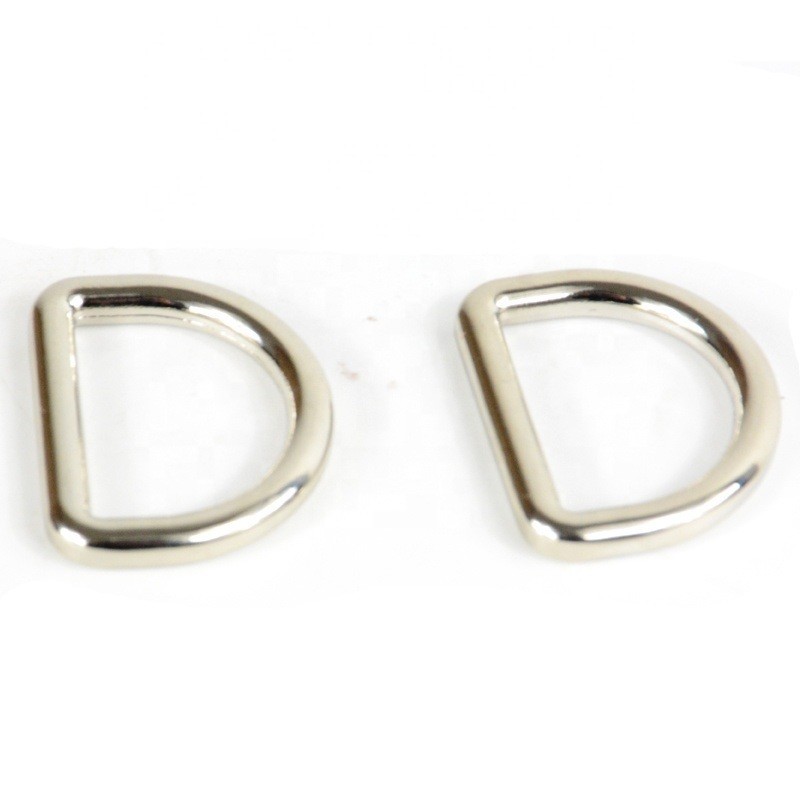 30-Day Refund Policy 25mm Welded Zinc Alloy D Ring Metal D-Ring Buckle for Handbag