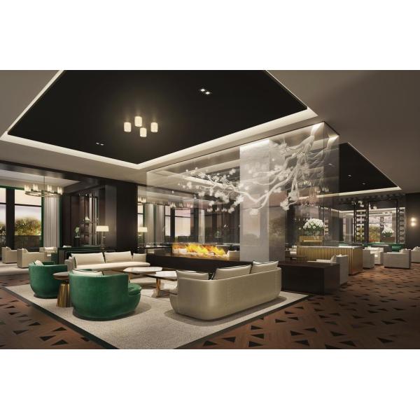 Классики грецкого ореха мебели сюит комнаты прожития спальни групп гостиницы Fairmont стиль темной американский