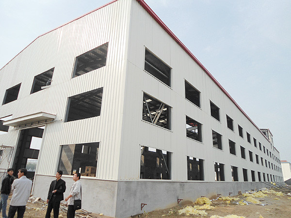 Quick Assembly Custom Steel Building 3D Model For Warehouse / Workshop