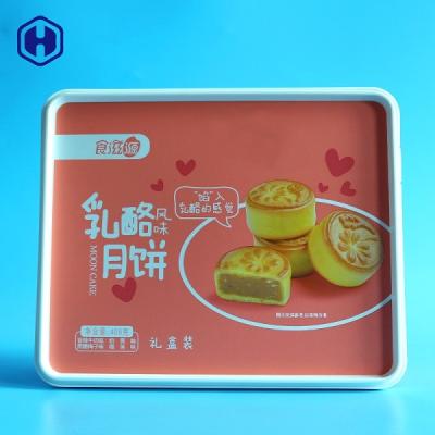 Do alimento plástico do recipiente da caixa quadrada de presente de casamento sentimento estético seguro