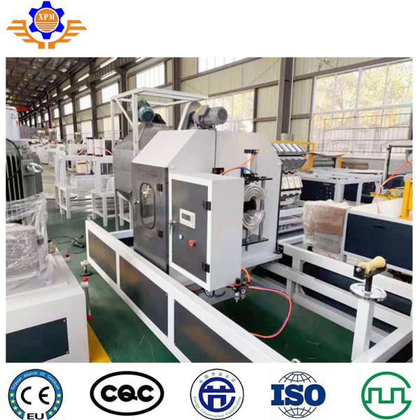 Tubulação ondulada plástica do PE do PVC que faz a linha única parede da produção da máquina