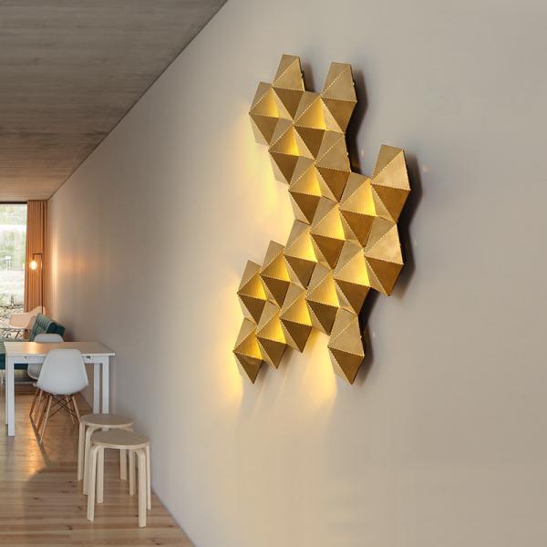 Modern Concave-convex Stainless Steel Wall Lamps Honeycomb wall lights(WH-OR-174)