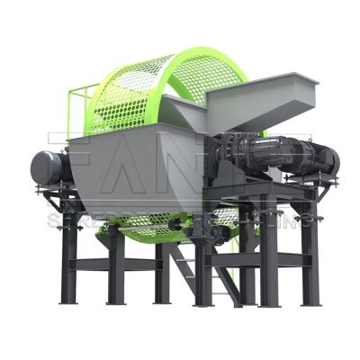 Model 1000 Efficient Tyre Shredder Machine for Quick and Stable Tire Recycling