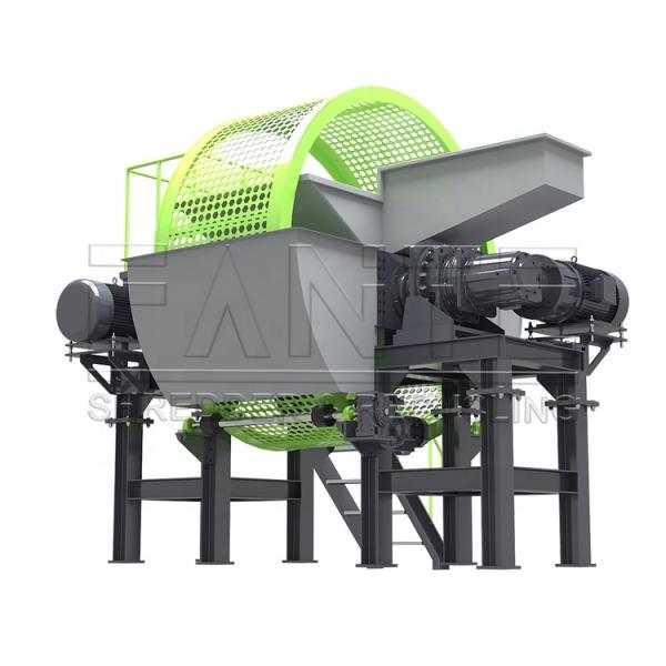 Model 1000 Efficient Tyre Shredder Machine for Quick and Stable Tire Recycling