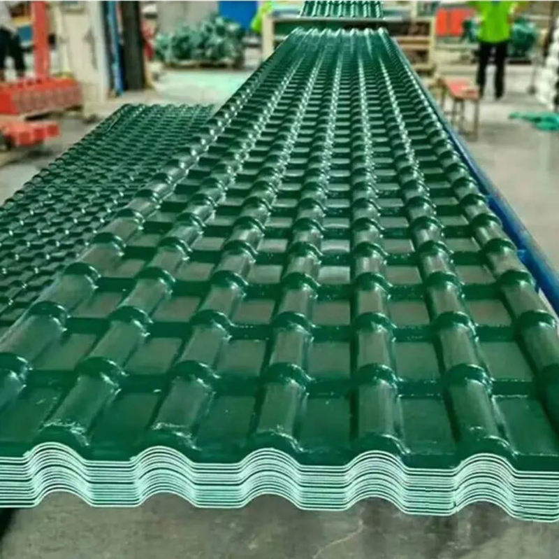 Antique Embossed Waterproof Retro Decorative ASA Synthetic Resin Tile for Residential Roofing