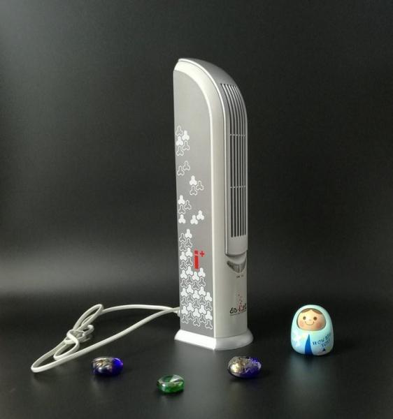Portable home Desk Air Purifier 100V-250V ABS Material 74.4*95.5*334mm