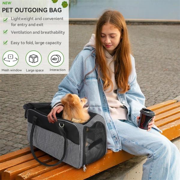Airline Approved Breathable Mesh Custom Travel Backpack Puppy Cat Dog Travel Pet Bag