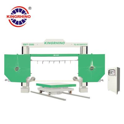 PLC Diamond Wire Saw Cutting Machine para a pedra calcária do mármore do granito