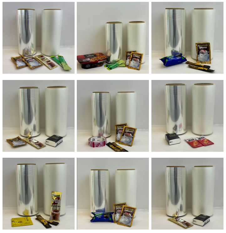 Customized Width And Thickness BOPP Heat Sealable Film Rolls