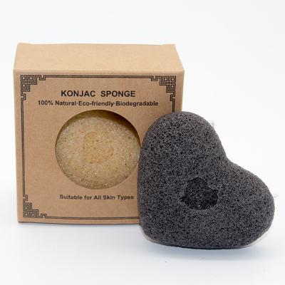 Esponja Konjac do carvão vegetal de bambu de Bricentric