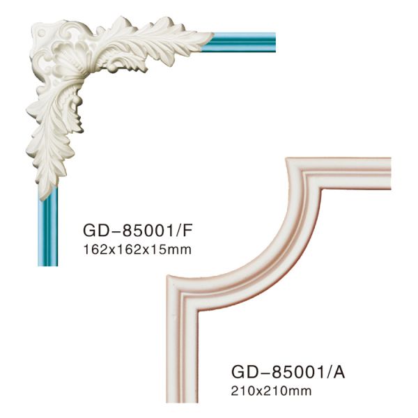 GD-85001 Eco-Friendly Polyurethane Foam Panel Anti-Aging Decorating Wainscoting For Living Room