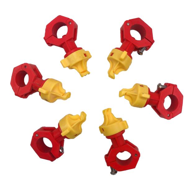 05556014 Yellow Red Plastic Spray Nozzle Base 20+6 Road Construction Use