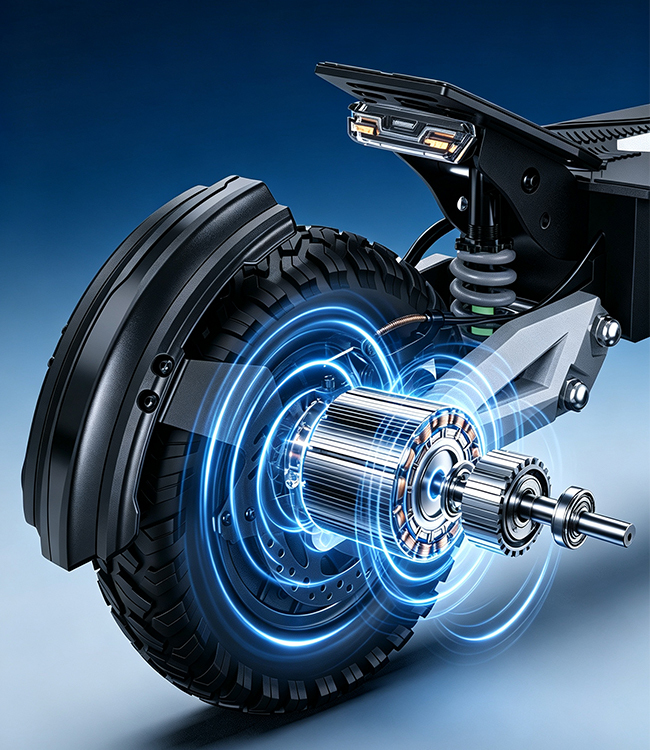 SR3 Long Range Electric Scooter For Adults 60V 23.4Ah Battery 11