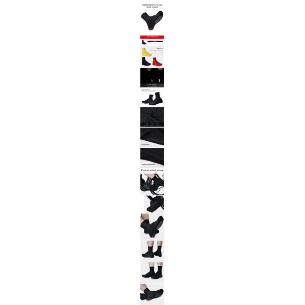Waterproof Shoe Covers Bicycle Mtb Road Bike Racing Cycling 7-15 Days Custom Size JWA