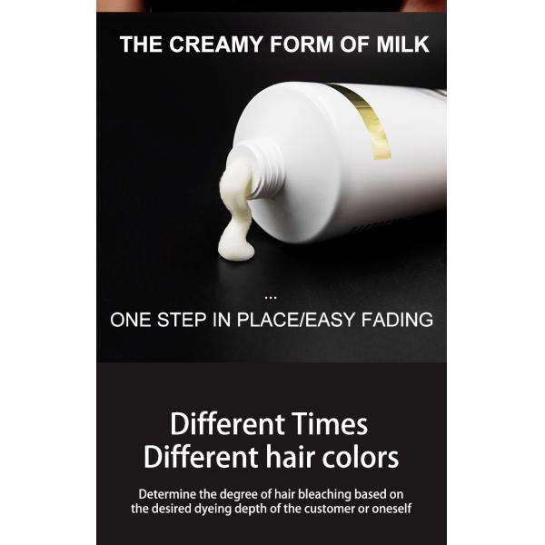 400ml High-Quality Hair Bleaching Cream – Permanent Hair Dye, Smooth Texture, for Professional Salons, Wholesale with Free Samples