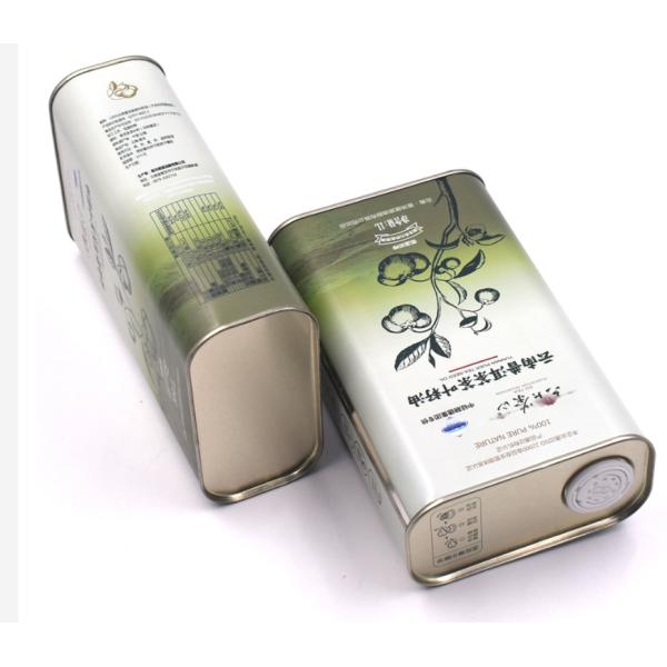 pédé comestible d'Olive Oil Tin Cans Moisture d'arachide d'épaisseur de 0.35mm