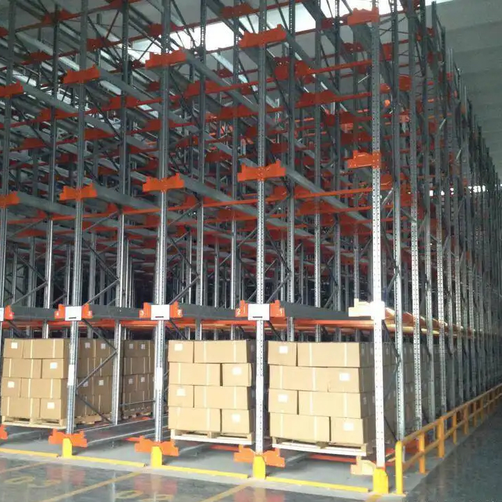 Cold Storage Radio Shuttle Rack Freezer Warehouse Pallet Racking System Subzero Temperature Stable Operation