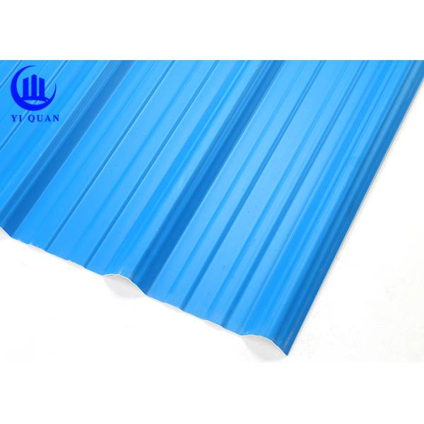 Пластиковые трапецоидальные водоустойчивые черепицы PVC для склада дома