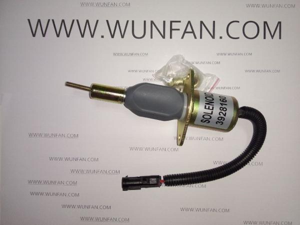 Cummins 3928160 Diesel Fuel Shut Off Solenoid Hyundai Excavator R290 SA-4293-12