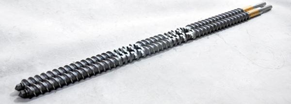 WR15 Abrasion Resistance Twin Screw Shafts Diameter 10-120mm HRC44