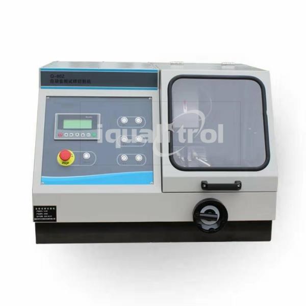 Iqualitrol Auto Metallographic Cutting Machine Q-80ZH Length Max 200mm Water Cooling