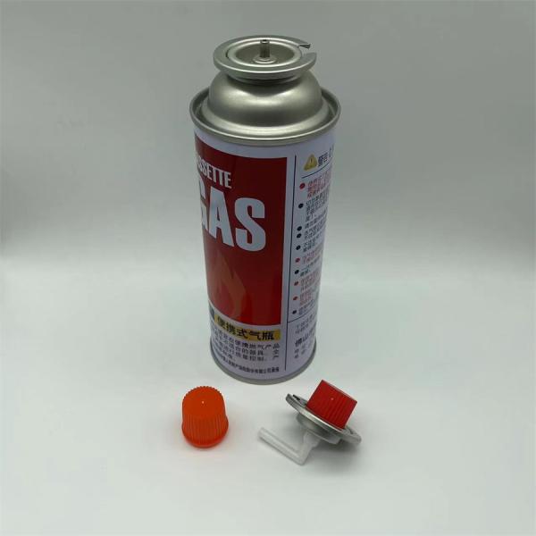 Boîte de gaz au butane orange etc. pour gaz plus léger et paroi droite