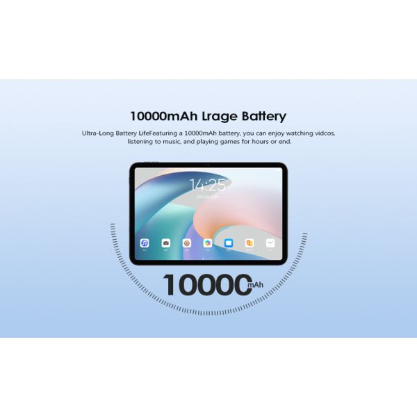 Kinstone 13.4 inch Andriod 16 Tablet PC 10000mAh, 4G Calling Tablet, 8GB+256GB
