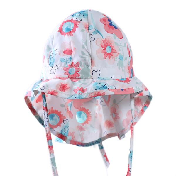 Unisex Sun Protection Childrens Bucket Hats 45cm Eco Friendly Dyed