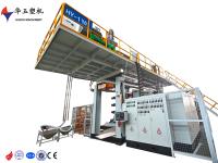 Huayu novo tipo automático 2000L 10 camadas máquina de moldagem de sopro com 6 extrusores máquina de alta velocidade