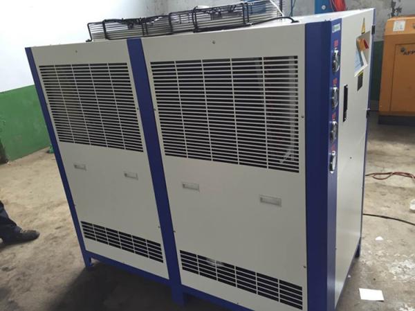 Industrial Plastic Auxiliary Equipment 10HP Air Cooled Water Chiller For Injection Machine