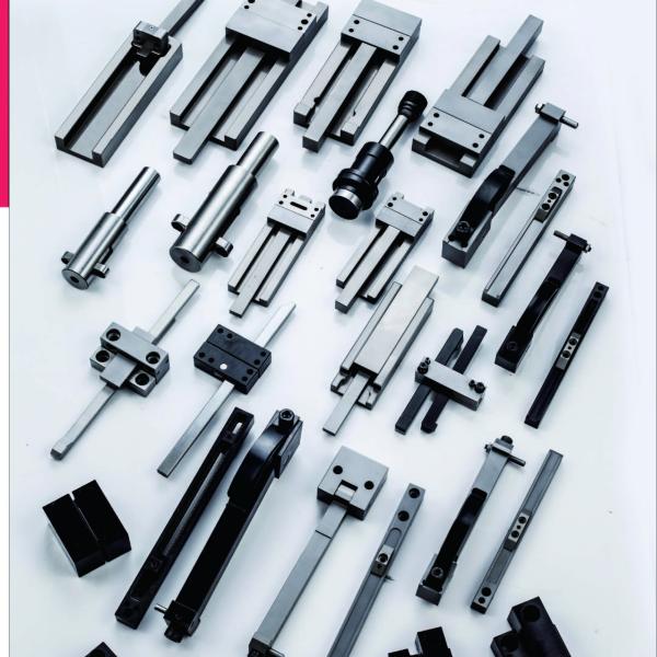 DIN Standard KL Latch Clamp with DLC Coating for Plastic Injection Mold Cr12MoV Material