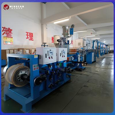 φ90mm+φ50mm Wire And Cable High-Speed Power Jacket Sheath PVC PE Extrusion Machine