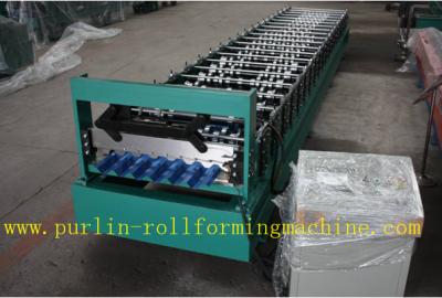 La feuille trapézoïdale de toit de tuile de toit de panneau de toit laminent à froid former la machine pour le contrôle automatisé par PLC de matériau de construction