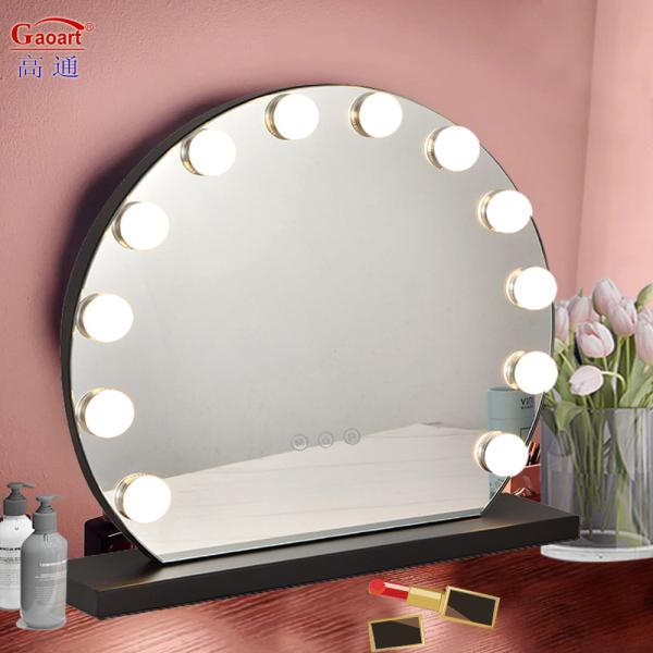Maquillage à la vanité décoration de maison à LED Hollywood avec éclairage miroir corps entier salon de coiffure lumière