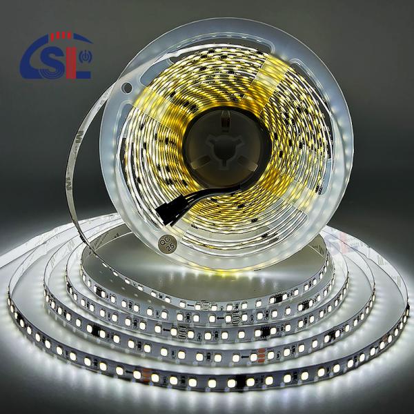 Жилая светодиодная световая лента DC12V 24V SMD2835 Электропластинка PCB 120Ds 8mm Ra 80 6500K
