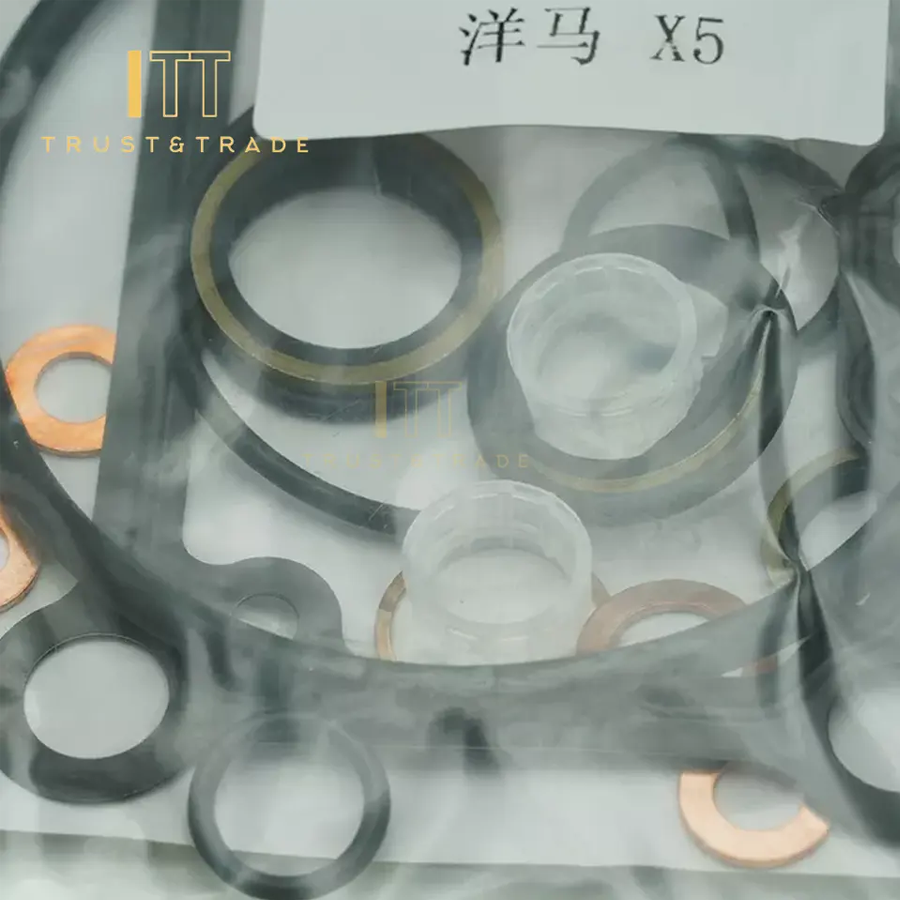 Original Diesel Engine Common Rail Power Steering Pump Fuel Injector Repair Kits